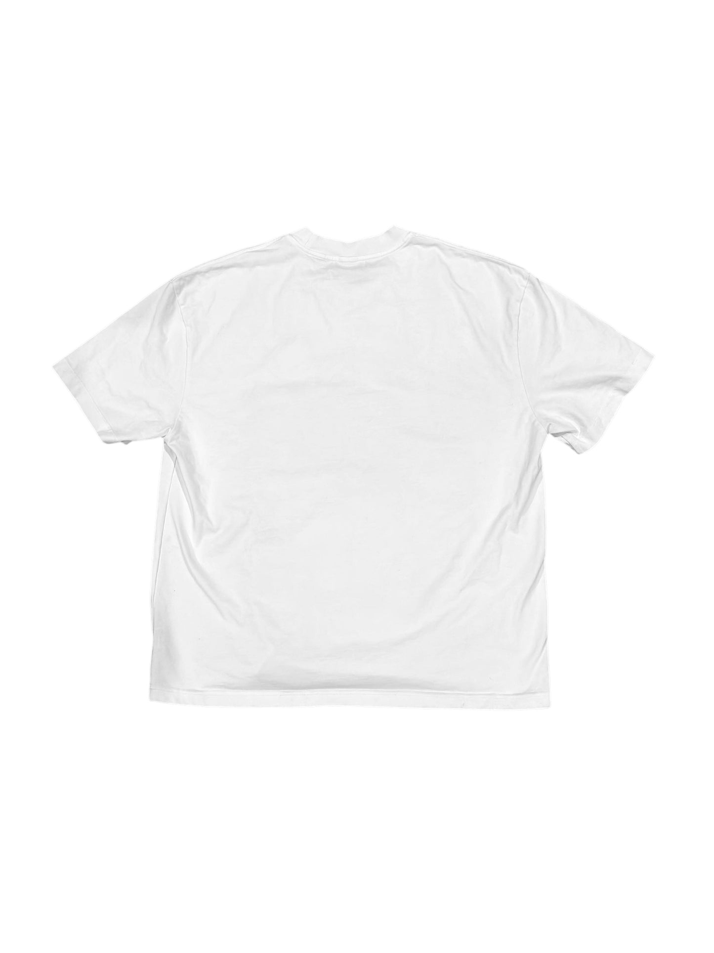 *Toda la gloria a Dios* Camiseta de corte cuadrado de gran tamaño