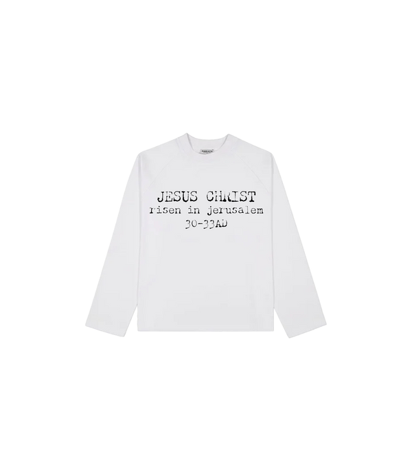 *Resurrection of Jesus* White Long Sleeve
