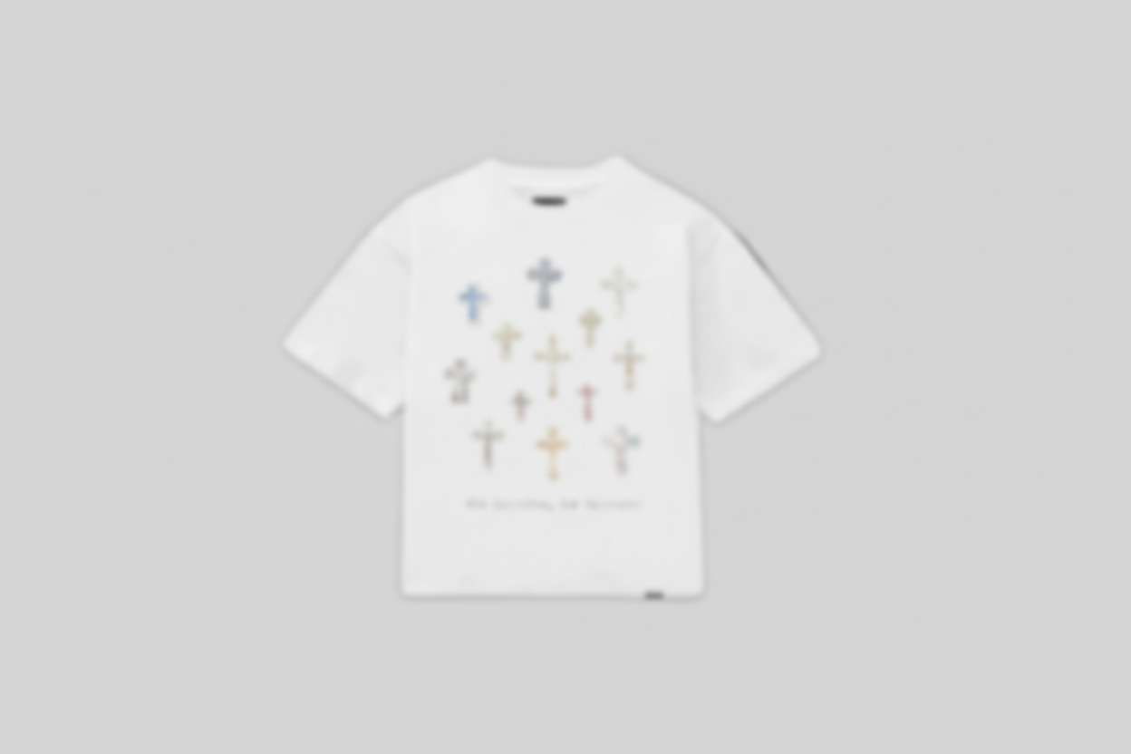 *His Sacrifice* Oversized Boxy Fit Tee