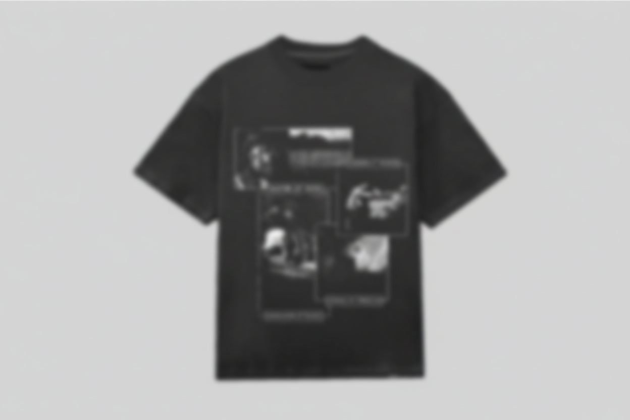 *Holy Attributes* Oversized Boxy Fit Tee