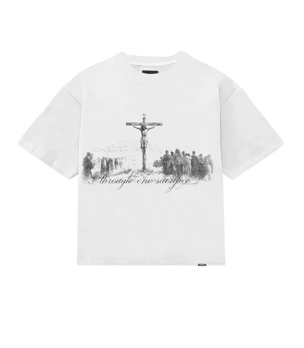*Through One Sacrifice* Oversized Boxy Fit Tee